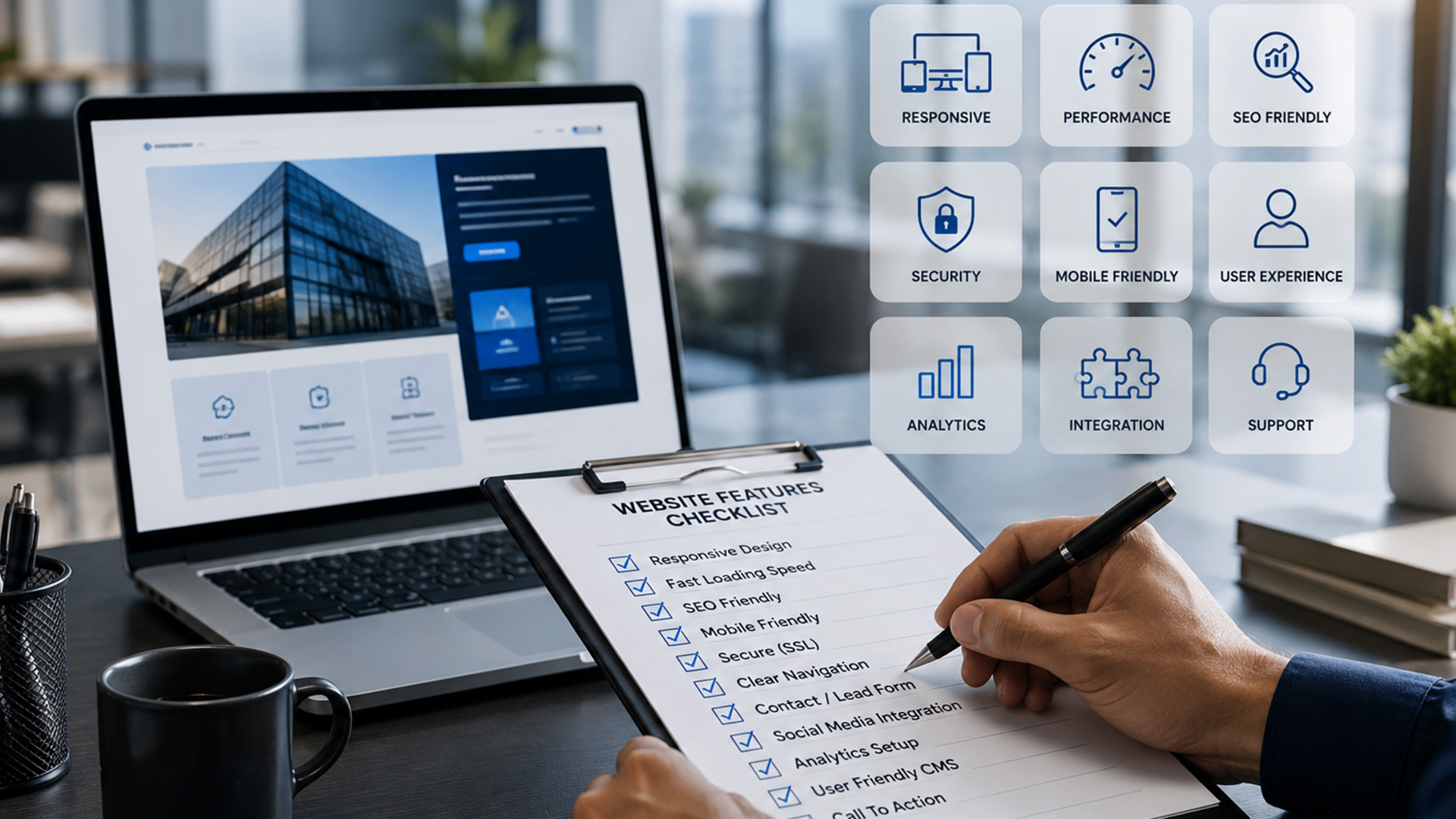 Website Features Checklist