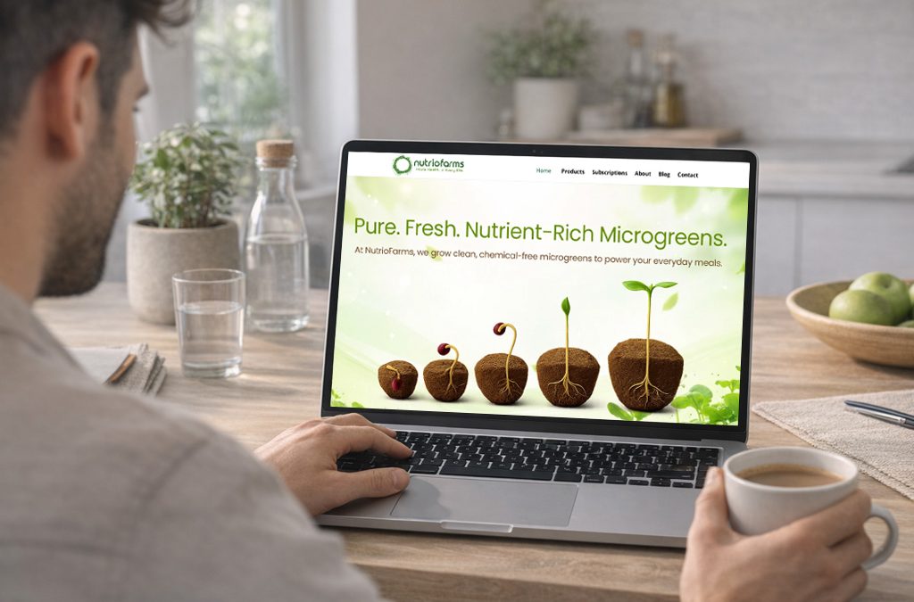 Nutriofarms Website